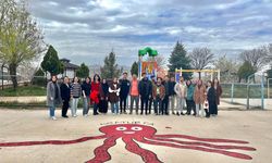 Kırşehir’de 30 okulun bahçesi süslendi