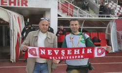 Salih Hançer, Nevşehir- Çankaya maçını takip etti