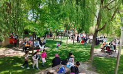 Kırşehir'de çocuklar ve anneleri piknikte gönüllerince eğlendi…