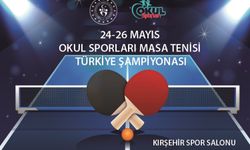 Masa Tenisi Türkiye  Şampiyonası Kırşehir’de