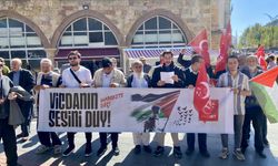 İsrail'in Filistin ve Lübnan'a yönelik saldırıları Kırşehir'de protesto edildi