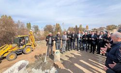 Su açılışı ve camii temel atma töreni gerçekleşti