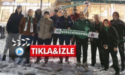 Kırşehirspor taraftarı Bolu Dağı'nda mahsur kaldı