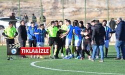 AMATÖR KÜME FUTBOLDA OLAYLAR YAŞANDI