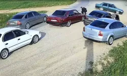 Hem drift yaptı hem havaya ateş etti! Ceza yağdı...