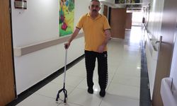 Felçli gelen hasta yürüyerek çıktı...