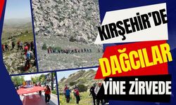 Kırşehir’de 19 Mayıs coşkusu dağ zirvesine taşındı