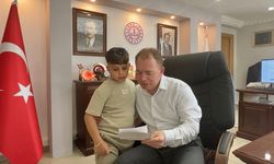Küçük Yağız’ın yazdığı mektup duygulandırdı