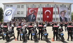 Yunus polisler öyle bir gösteri yaptı ki!