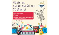 Kırşehir’de sahne çocukların!
