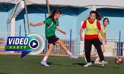 KADIN FUTBOL TAKIMI HAZIRLIKLARINI SÜRDÜRDÜ