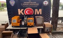 Polis huzur uygulamasında 24 bin makaron ele geçirdi