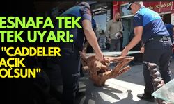 Kırşehir’de kaldırım işgallerine geçit yok