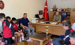 U12 Şampiyonu Mucurgücü’nden Aslan’a ziyaret