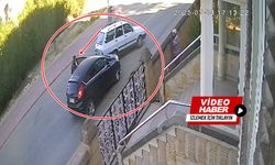 Kırşehir’de aracıyla önünü kestiği sürücüyü darbetti; O anlar kamerada