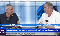 Demokrat Parti Kırşehir İl Başkanı Akif Aközbek: "Kırşehir’e Yatırımcıyı Sırtımızda Taşırız"