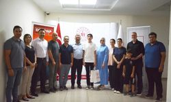 LGS Şampiyonlarından, Spor Müdürü Çakmakçı’ya ziyaret