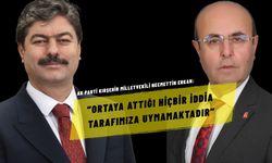 Milletvekili Erkan’dan Başkan Ekicioğlu’na cevap: “Ortaya attığı hiçbir iddia tarafımıza uymamaktadır”
