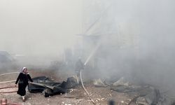 Mobilya fabrikasında yangın paniği sona erdi