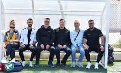 Kırşehirspor-Kırıkkalespor maçına protokol ilgisi büyüktü