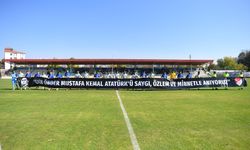 Atatürk’e saygı, sahada centilmenlik