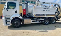 Kırşehir’de Kanal Temizleme Aracı Hizmete Girdi