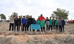 Kırşehirspor U14 Takımı, Milli Ağaçlandırma Günü’nde fidanları toprakla buluşturdu