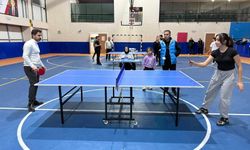 Çiçekdağı’nda Masa Tenisi rüzgârı esti