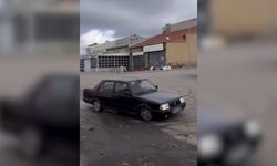 Kırşehir'de drift atan sürücünün başına bakın neler geldi...