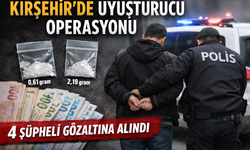 SON DAKİKA... Kırşehir'de operasyon: 4 şahıs gözaltında