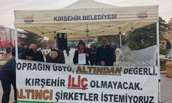Kırşehir Halkı Madencilik Projesine Karşı Dilekçe Topluyor