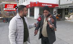 Kırşehir’in Sokak Kemancısı Durmuş Sütemin: “Babamın Vasiyetiyle Çalıyorum”