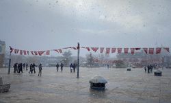 Kırşehir’de Beklenen Kar Yağışı Başladı