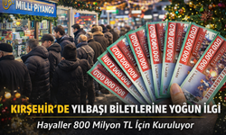 Kırşehir’de Yılbaşı Biletlerine Yoğun İlgi: Hayaller 800 Milyon TL İçin Kuruluyor