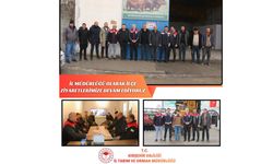 İl Müdürlüğü’nden Mucur’a Ziyaret