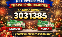 Milli Piyango 2026 Yılbaşı Büyük İkramiyesi Belli Oldu! Kazanan Numara Açıklandı