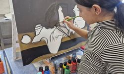 Gençler Kaman’da sanatla buluşuyor