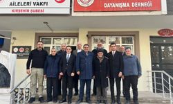 Kırşehir’de devlet heyeti şehit babalarıyla buluştu