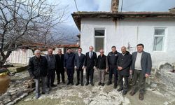 Boztepe Protokolünden Köy Ziyaretleri