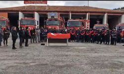 Beyin Kanaması Sonucu Hayatını Kaybeden İtfaiye Personeli İçin Tören Düzenlendi