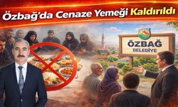 Kırşehir Özbağ'da cenaze yemeği kaldırıldı