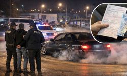 Drift Yapan Sürücüye 69 bin 846 lira Rekor Ceza kesildi