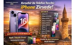 Kırşehir’de Telefon Tercihi de Belli: iPhone Zirvede