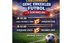 Liselerarası Genç Erkekler Futbol Heyecanı Başlıyor