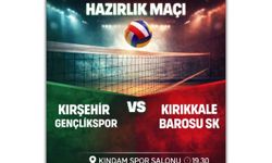 KIRŞEHİR GENÇLİKSPOR SAHAYA İNİYOR
