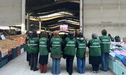 Kırşehir’de Pazarcı Esnafına Yeşilay Haftası Ziyareti