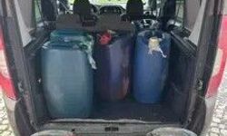 Üç Tırdan Motorin Çalındı, Bidonlarla Yakalandılar