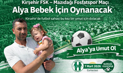 Kırşehir’de futbol sahası bu kez bir umut için dolacak