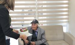 Kırşehir’de Naci Amca doğum gününde unutulmadı