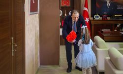 Minik Kalpler’den Kaymakamlık ziyareti